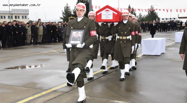 Şehit Binbaşı ve Teğmen Memleketine Uğurlandı