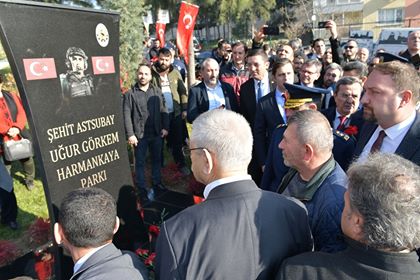 Şehit Harmankaya'nın adı pakta yaşayacak