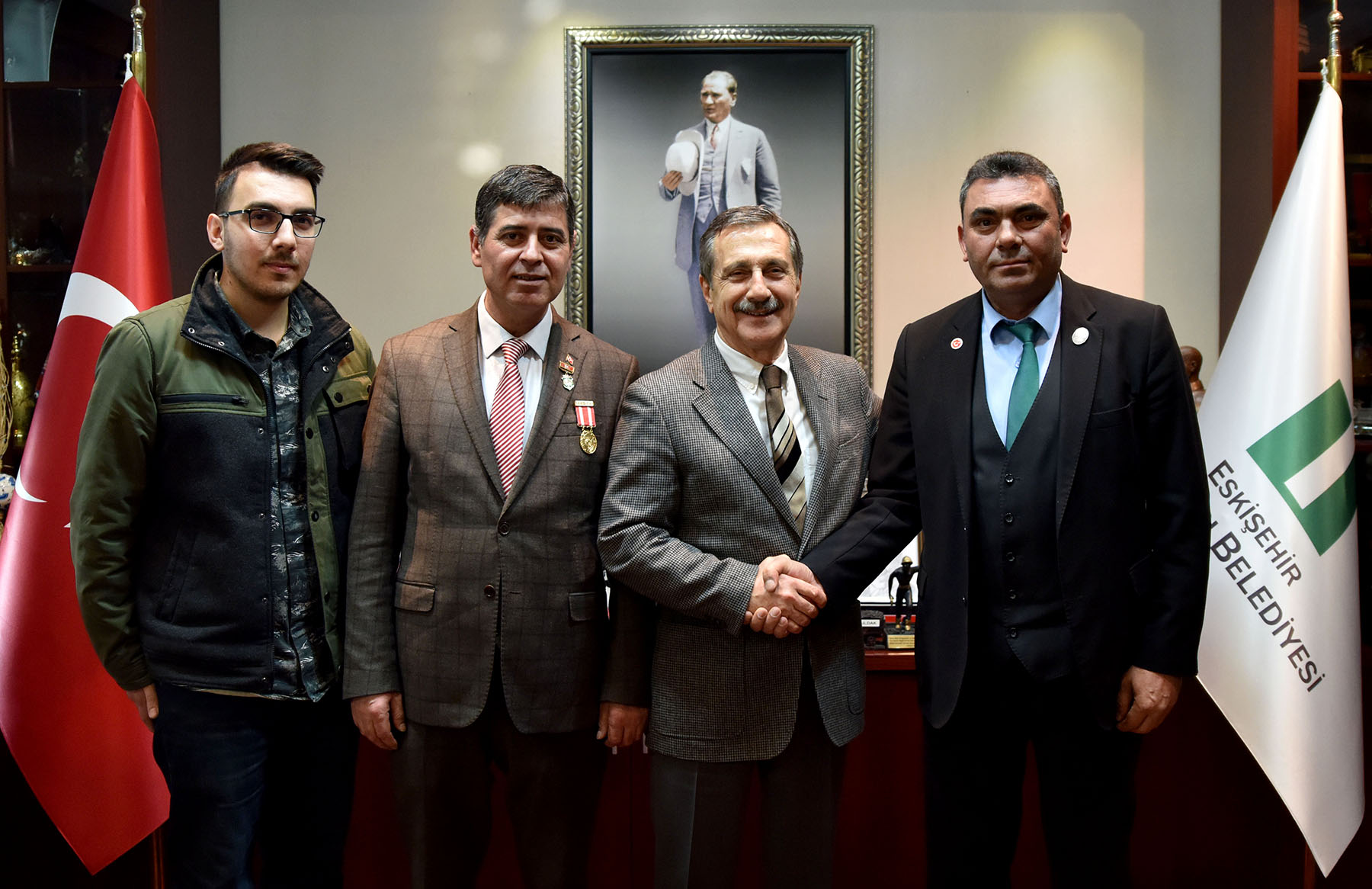 ŞEHİT YAKINLARI VE GAZİLERDEN ATAÇ ZİYARET