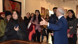 Yalovalı gençler Atatürk Müzesi'ne hayran kaldı