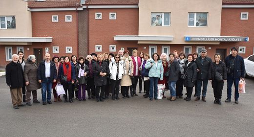 YAŞAM KÖYÜ'NÜ YERİNDE GÖRDÜLER