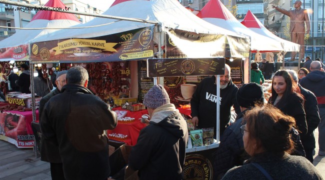 YÖRESEL LEZZETLER STANTI BUCA'YA DAMGASINI VURDU