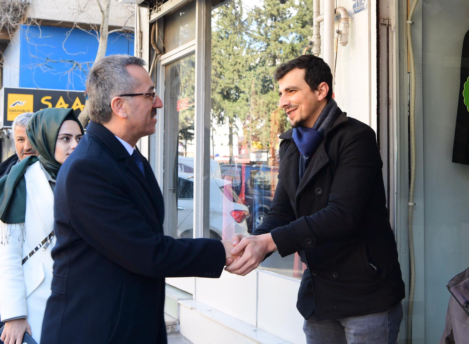 Başkan Güngör Esnaflarla Bir Araya Geldi