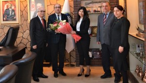 BAŞKAN MUSTAFA ÇÖL'E VERGİ HAFTASI ZİYARETİ