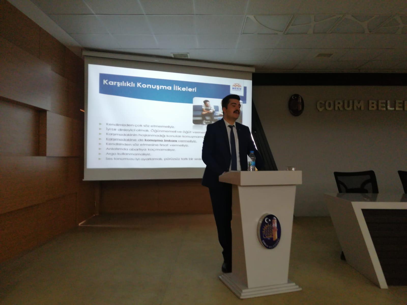 Belediye'den zabıta ve güvenlik görevlilerine eğitim