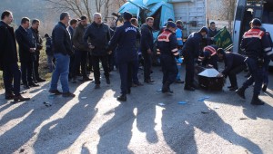 Bergama'da elim trafik kazası