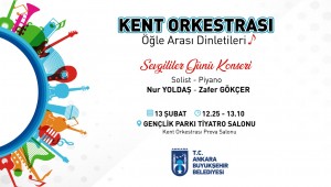 BÜYÜKŞEHİR'DEN SEVGİLİLER GÜNÜ'NDE MÜZİK ŞÖLENİ