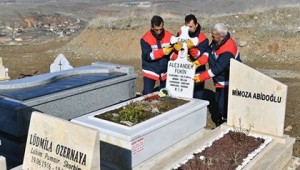 BÜYÜKŞEHİR GAYRİMÜSLİM MEZARLARINI ONARIYOR