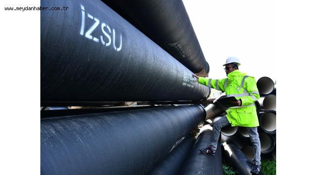 Dikili'nin içme suyu altyapısı yenileniyor