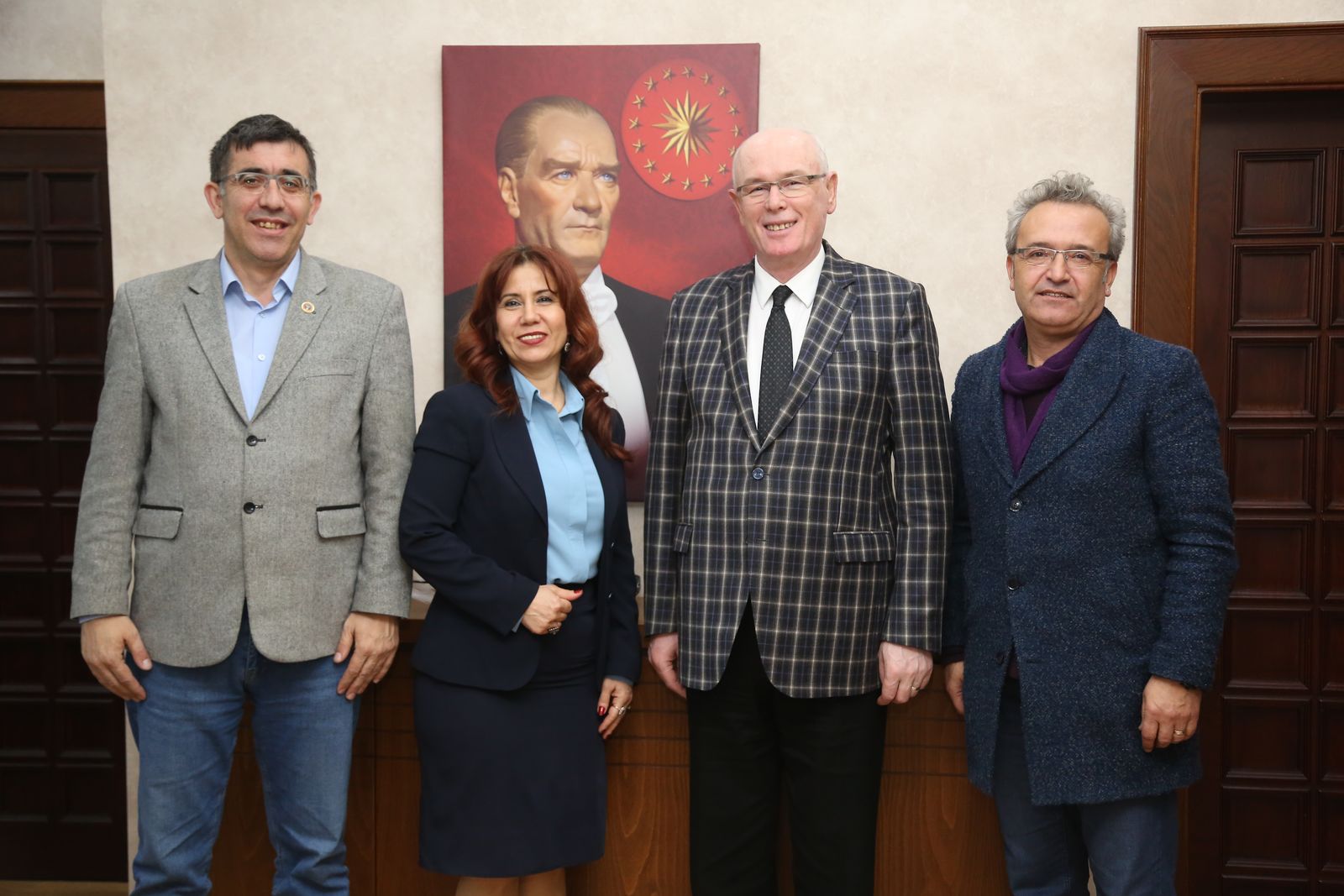 Eğitim-İş Kazım Kurt'u ziyaret etti