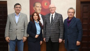 Eğitim-İş Kazım Kurt'u ziyaret etti