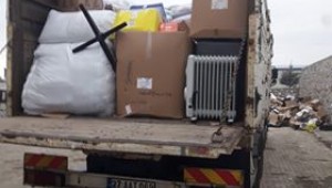 Ergene'de Toplanan Yardımlar Elazığ'a Ulaştı