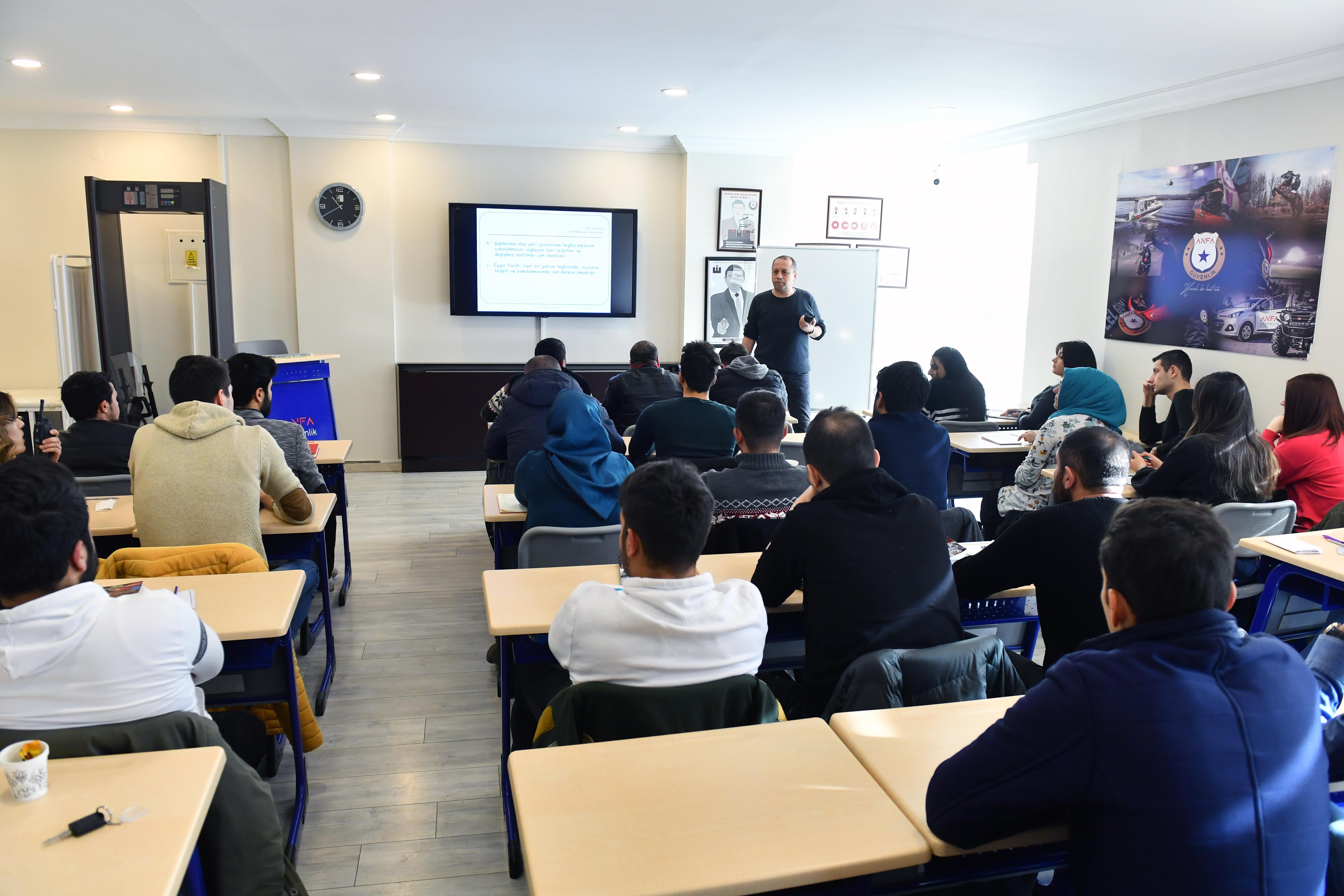 GÜVENLİK EĞİTİMİNE ANFA DAMGASI