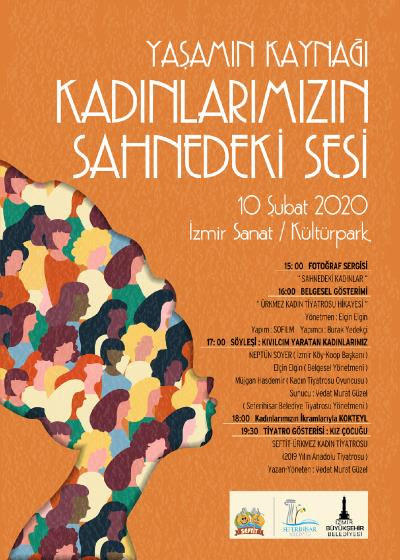 Kadınlarımızın Sahnedeki Sesi" İzsanat'ta