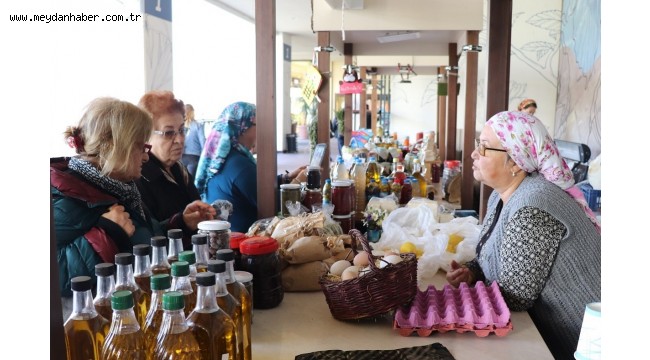 Karaburun'un kadın emeği Mavibahçe'de