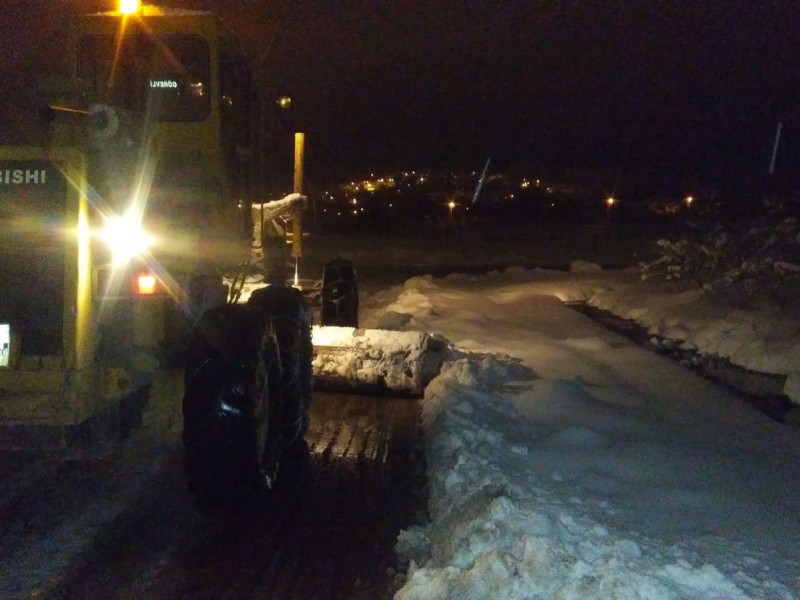 KARLA MÜCADELEDE 200'DEN FAZLA PERSONEL ÇALIŞTI