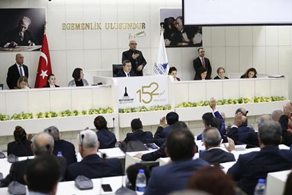 Konak Meclisi'nde deprem ve İdlip şehitleri için saygı duruşu