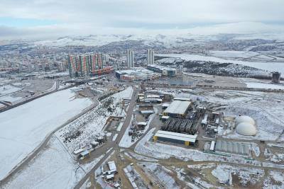 Menderesliler Ankara'da katı atık tesisi gezdi