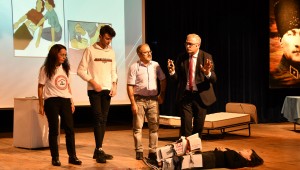 Narlıdere Belediyesi'nden deprem ve ilk yardım seminer