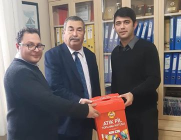 OKULLAR, 'ÖDÜLLÜ ATIK PİL TOPLAMA KAMPANYASI'NDA YARIŞACAK