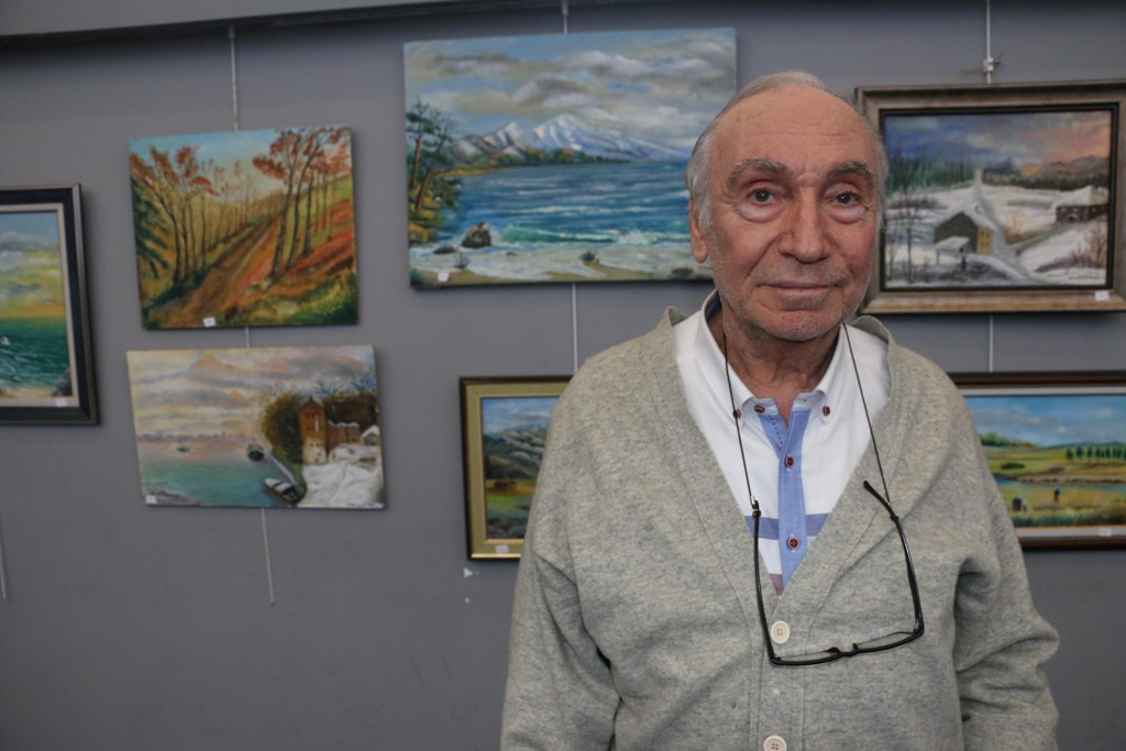 Orhan Meriçadalı Kişisel Resim Sergisi, Hasan Ali Yücel Kültür Merkezi'nde Açıldı