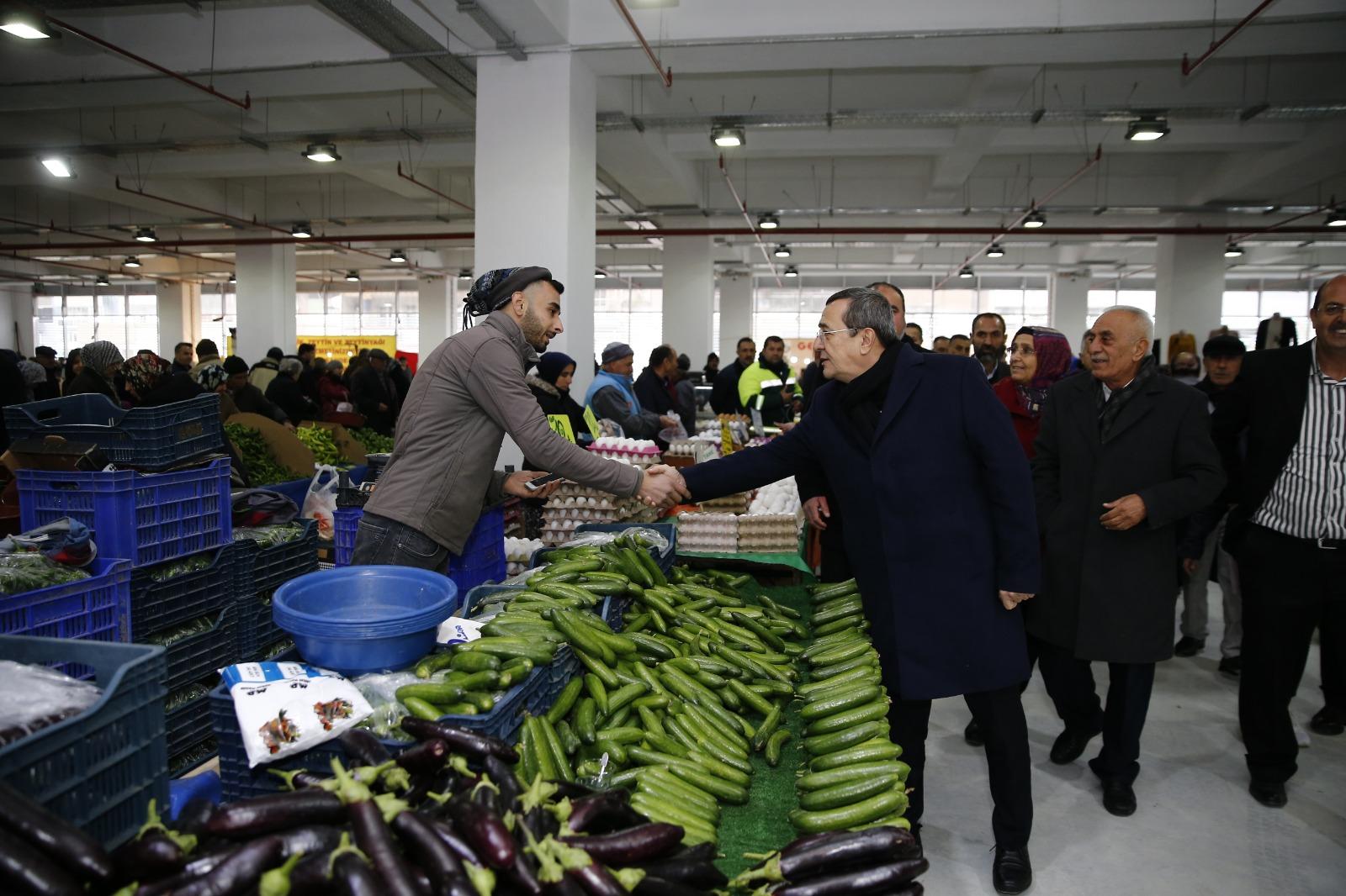 Toros Pazaryeri hizmete girdi