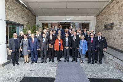 Tunç Soyer fahri konsoloslarla bir araya geldi