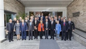 Tunç Soyer fahri konsoloslarla bir araya geldi