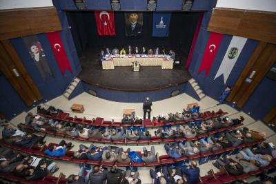 Tunç Soyer Tireli muhtarlarla buluştu "Siz üretin biz üzerimize düşeni yapacağız"