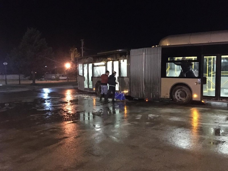 15 GÜN ARAYLA DEZENFEKTE EDİLİYOR