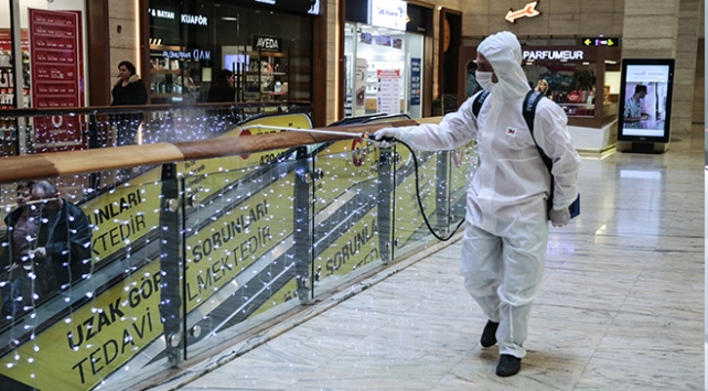 AVM'lerde koronavirüs tedbirleri