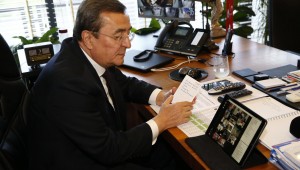 Başkan Batur TBB toplantısına video konferans ile katıldı