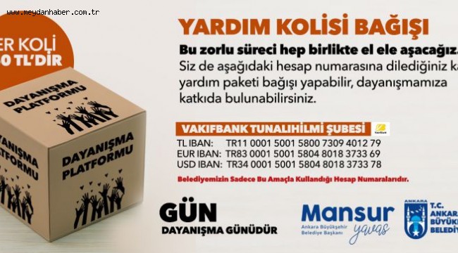 BAŞKAN YAVAŞ'IN DAYANIŞMA ÇAĞRISI KARŞILIK BULUYOR