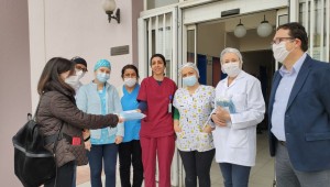 Büyükşehir'den aile sağlığı merkezlerine maske