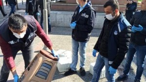 Büyükşehir zabıtası korona için sokakta