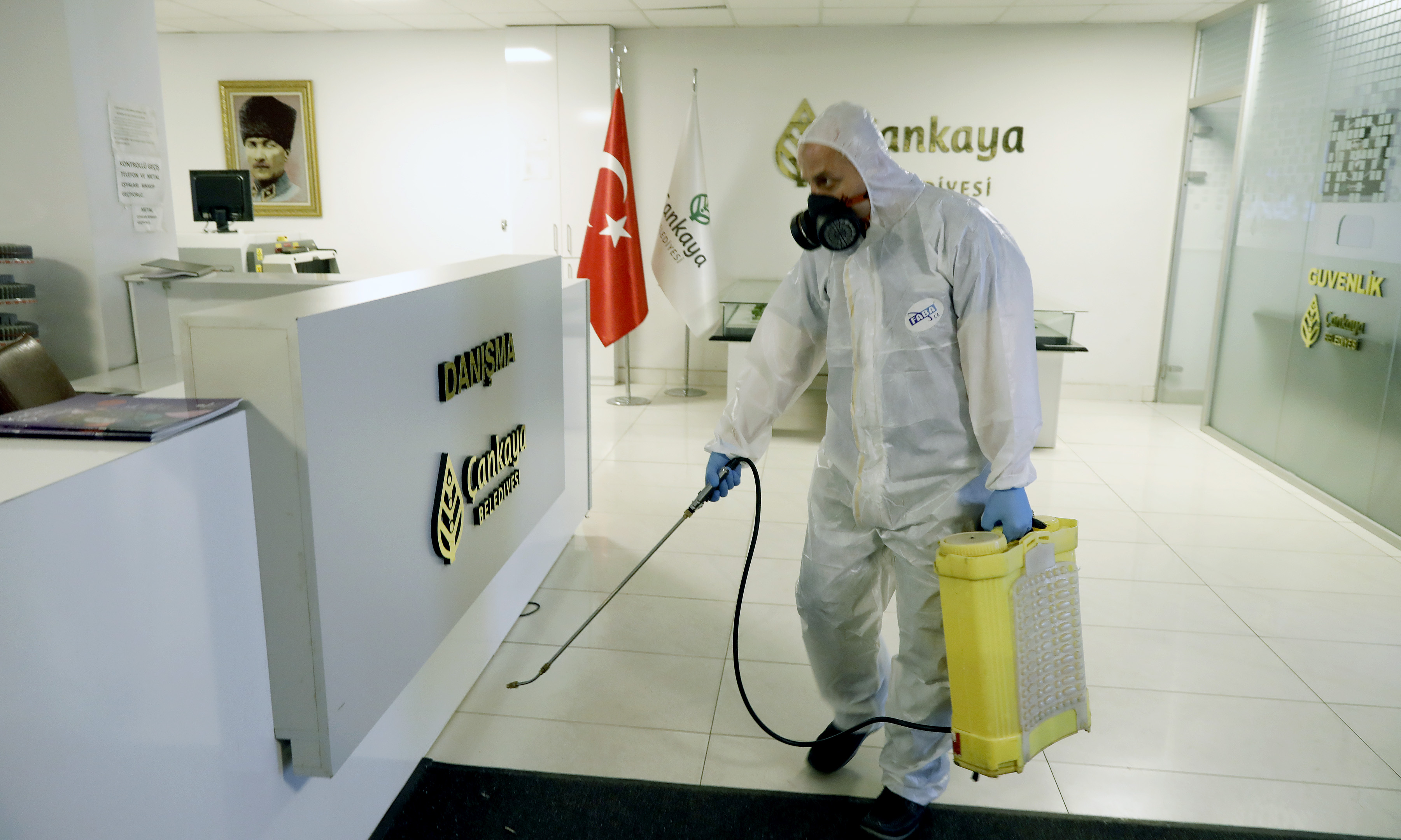 ÇANKAYA İLAÇLANIYOR