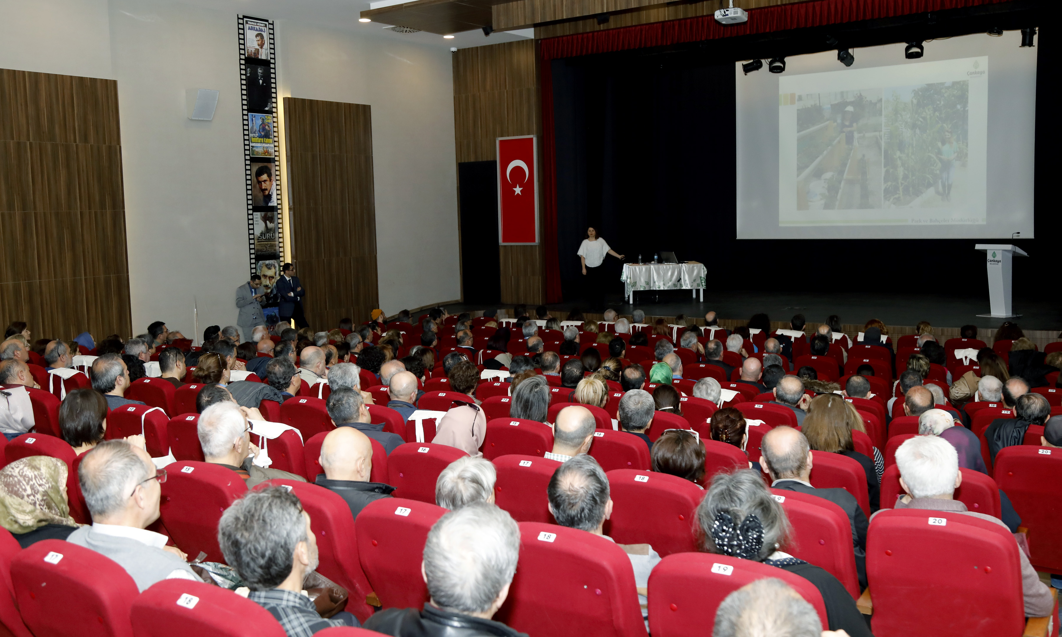 ÇANKAYALI BAHÇIVANLAR DERS BAŞI YAPTI