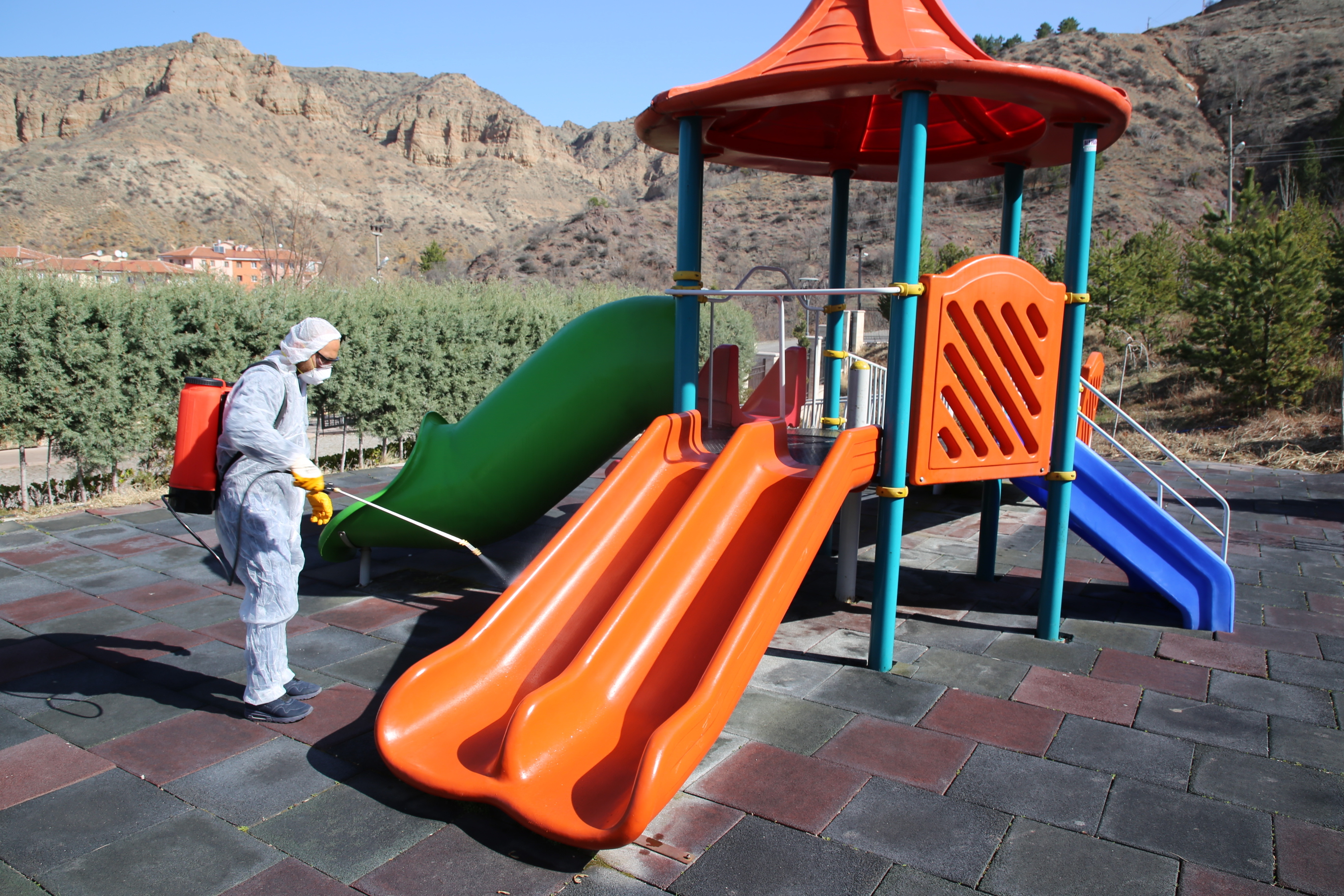 Çankırı Belediyesi Corona Virüse Karşı Tedbirleri Arttırdı