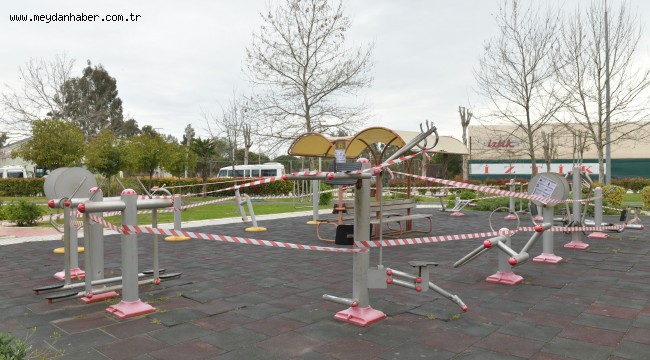 Çiğli'de Çocuk Parkları geçici olarak kapatıldı