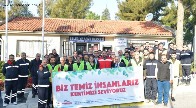 Çiğli'de pazartesi temizliklerine devam 