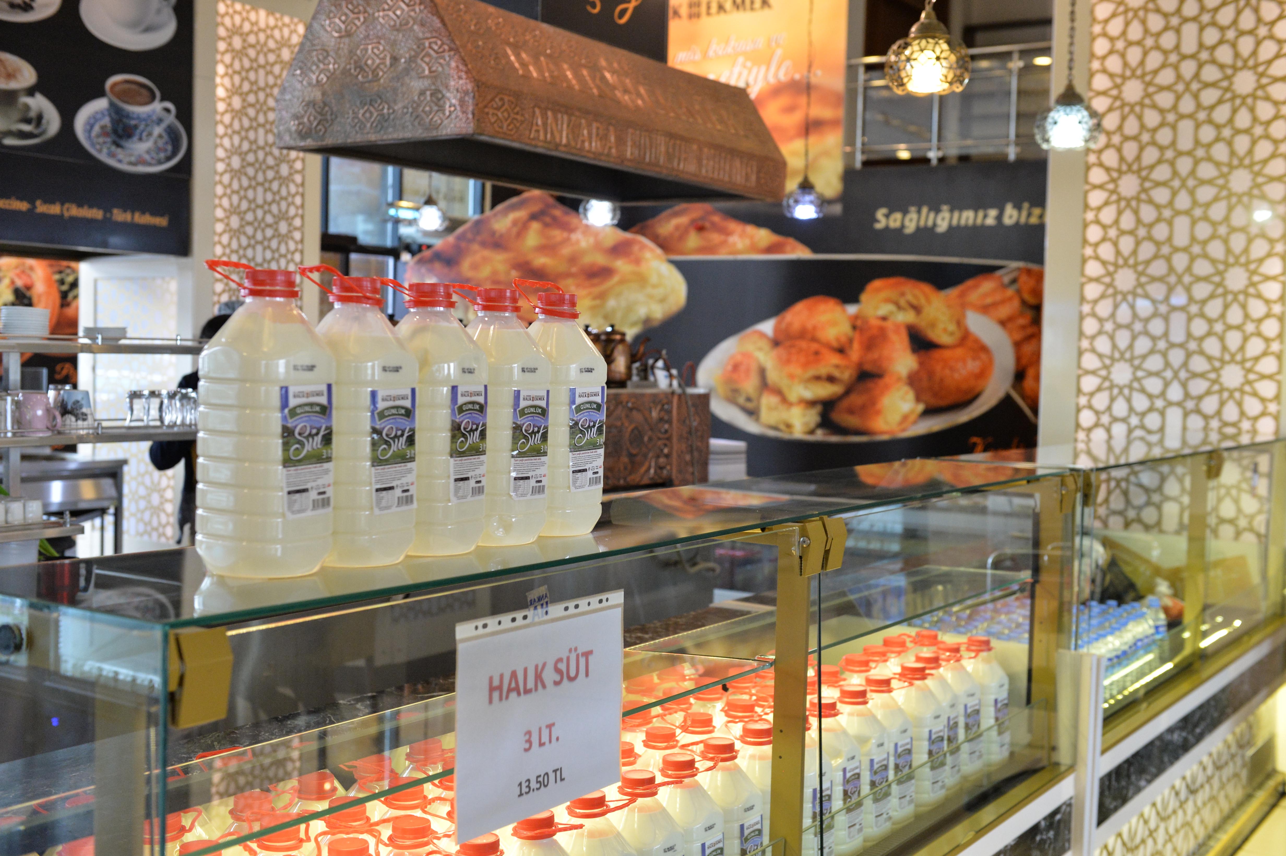 HALK SÜT'ÜN FİYATINDA 1 TL'LİK İNDİRİM