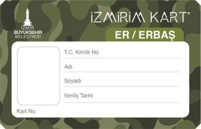 İzmir'de er ve erbaşlara ücretsiz ulaşım