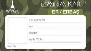 İzmir'de er ve erbaşlara ücretsiz ulaşım