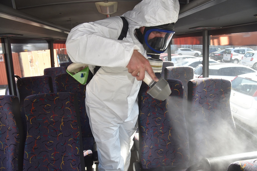  İzmit Belediyesinden korona virüs mesaisi