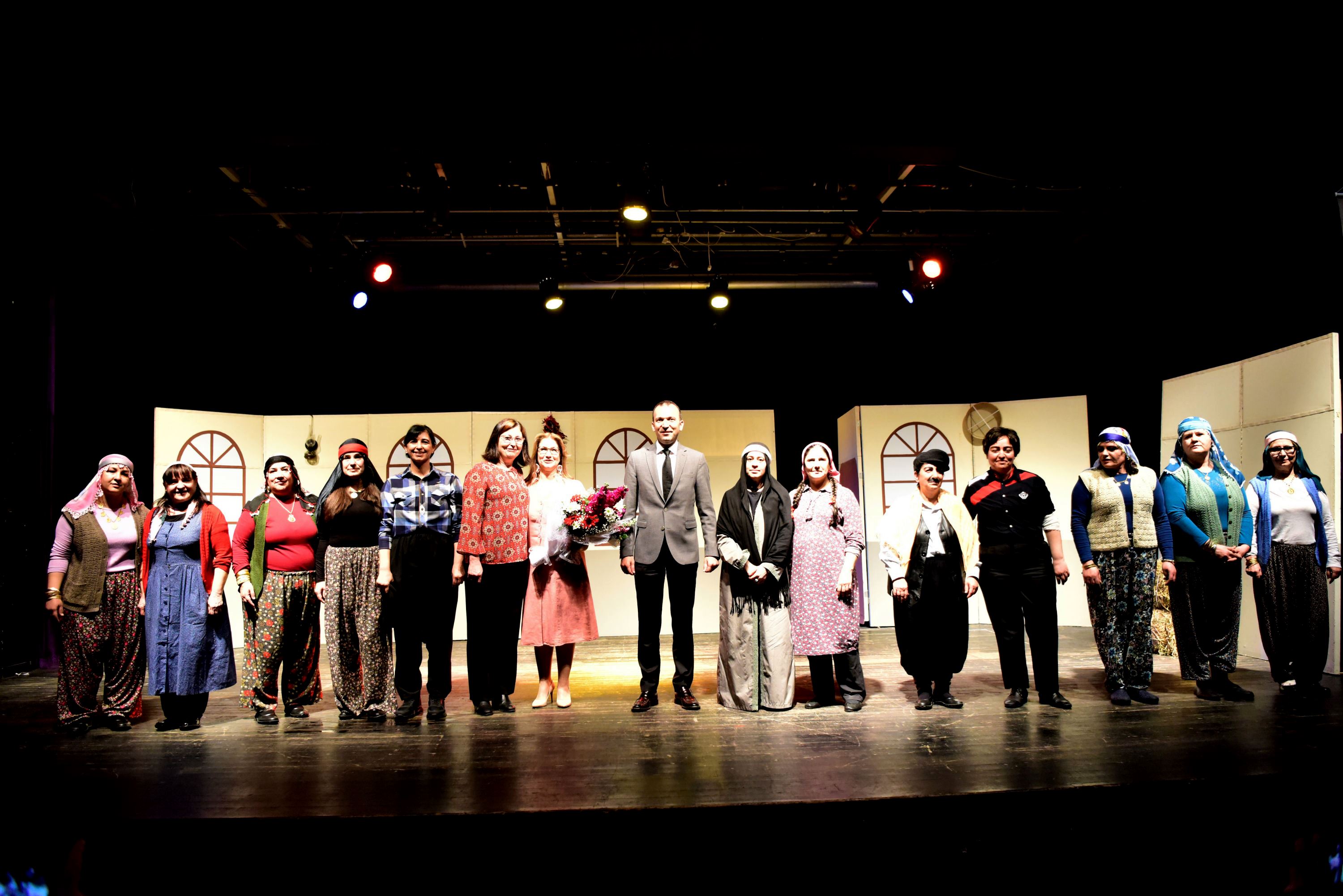 Kadınlar kadınlar için oynadı