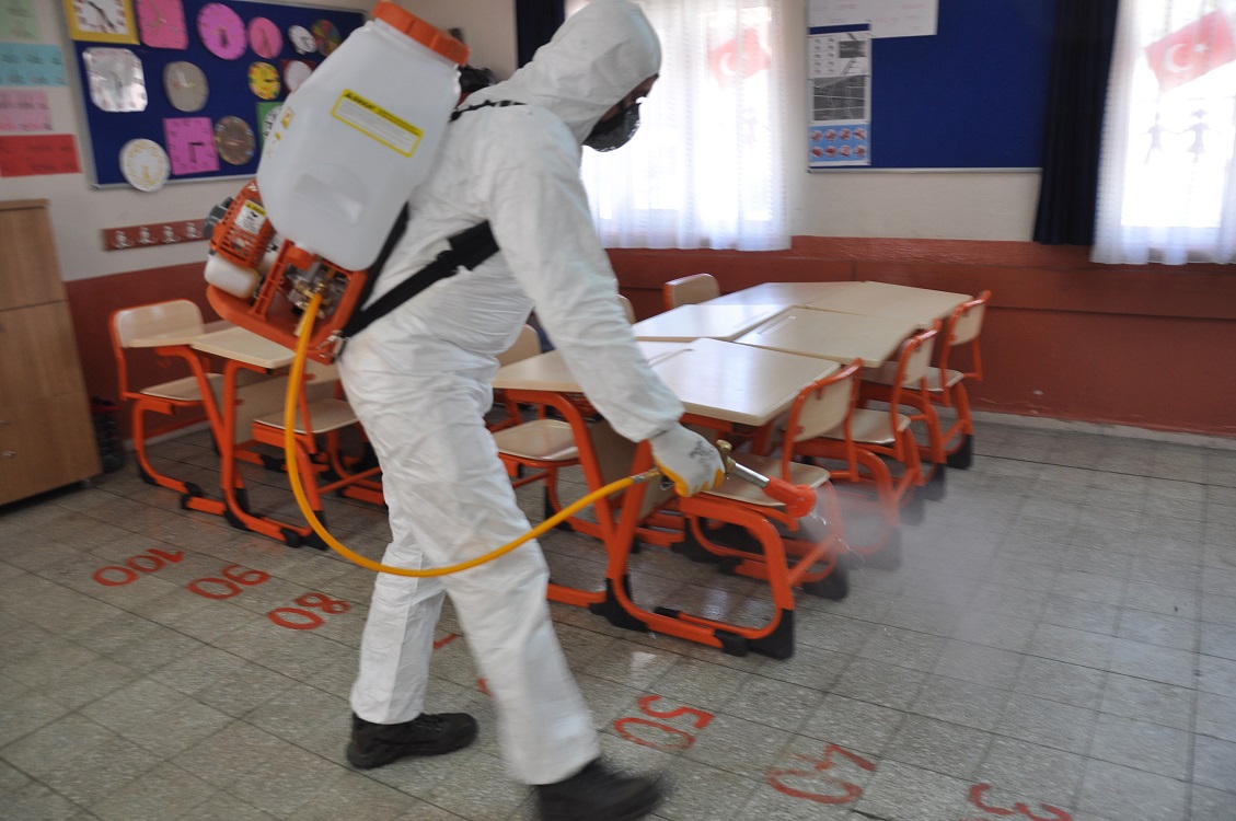 Menderes Belediyesi'nden Koronavirüs Önlemi