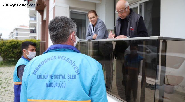 Menderes'te Eve Hizmet Başladı