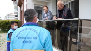 Menderes'te Eve Hizmet Başladı