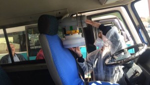 Ödemişte ulaşım araçları ilaçlanıyor