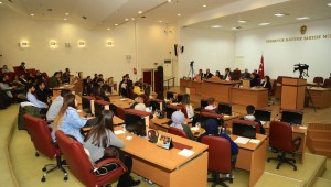 Öğrencilerin İlk Dersi Başkan Çakın'dan